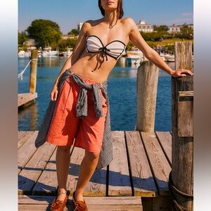 Free People High Street Trouser Shorts NWOT